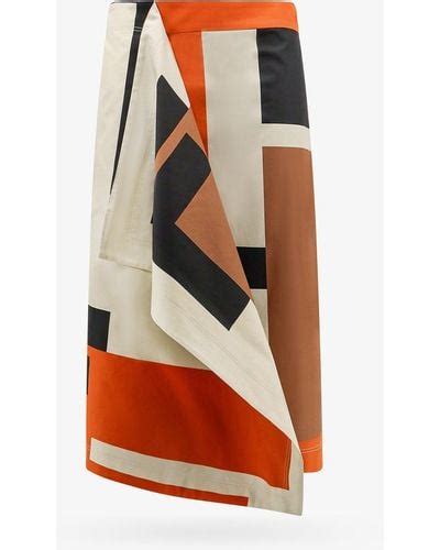 fendi orange skirt|fendi skirts for women.